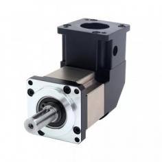 A right-angle planetary gearbox is a special planetary reduction gearbox with the structural feature that multiple planetary gears rotate around a sun gear, and the axes of these planetary gears form a right angle with the axis of the sun gear. This design enables the gearbox to transmit power at a 90-degree angle, which is suitable for occasions where right-angle transmission is required.