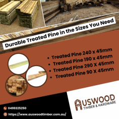 Durable Treated Pine in the Sizes You Need
Get high-quality, durable treated pine in the sizes you need for any building project. Available in 240x45mm, 190x45mm, 290x45mm, and 90x45mm — perfect for framing, decking, and structural use. Reliable, long-lasting, and ready to go.
#treatedpine #timbersupplies #buildingmaterials #constructionaustralia  