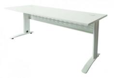 RL Span Office Desk

Rapid Span is a versatile desk system, allowing choice of top size and colour, leg system and matching storage and tables.

Use as a stand alone desk or create a workstation layout to suit your requirements.

The desk range can be used as a stand alone desk or in workstation runs, with an E0 top with cable tidy, perforated metal modesty and adjustable feet.

Dimension: 1800mm / 1100mm W x 700mm / 600mm D x730mm H

One Piece Top with Cable Entry Holes for cable management
E0 Enviroboard
Metal Powdercoated Leg
Cable Tidy in Leg
Adjustable Feet
Perforated Metal Modesty Panel
