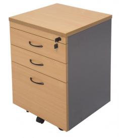 RL 2 Drawer + 1 File Drawer Mobile Pedestal

The Rapid Worker range is constructed of environmentally friendly melamine . Strong and durable and backed by a 5 year warranty.

The mobile pedestal comes with castors and a fifth wheel for stability and come standard with a lock.

Features

Lockable
Metal Runners
Fifth Wheel for Stability
E0 Enviroboard
Maximum of 30kgs per drawer
Dimensions: 505mm (w) x 520mm (d) x 700mm (h)