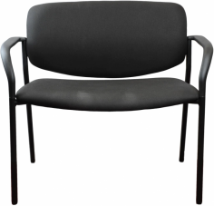 GP Multi Upholstered Seat & Back Visitor Chair

Product Features
Dimension: 927 x 635 x 838
Upholstered seat & back
Heavy duty black powder coated frame
Standard non-marring floor glides protect floor surfaces
Stackable
Powder coated black frame
Extra wide seat & back
Weight Capacity: 272kg
Warrenty: 5 Years