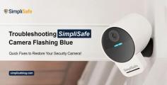 Experiencing a SimpliSafe camera flashing blue? This often means the device is actively recording or in pairing mode. Restart the camera or check your Wi-Fi connection to resolve the issue quickly. Still stuck? Drop a quick message in the chat and let’s get it fixed together!