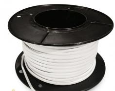 Ensure reliable and corrosion-resistant electrical connections with LEDAdvantage's Marine Grade Tinned Twin-Core Wire. Specifically designed for harsh marine and automotive environments, this wire features tinned copper conductors that resist corrosion better than standard copper wiring. The double insulation—comprising red and black internal sheaths with an external white sheath—offers enhanced protection against abrasion and environmental factors. Available in various sizes, including 2mm (7A), 3mm (16A), 6mm (38A), and 32mm² (188A), it caters to a wide range of applications from lighting to high-amperage systems. Manufactured in Australia and compliant with AS/NZS standards, LEDAdvantage's tinned core wire ensures durability and safety for your marine and caravan electrical needs.