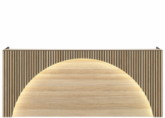 DD Aurora Reception Desk

Features
Ink Line Grooves for the Timber Batten Look / LED Lights Optional for Full Effect
1800mm and longer Ava Receptions, the grain will run horizontal
Contemporary modular reception desk system
Proudly design and manufacture in Australia
Come with various options
Complimentary additions
Available in 50 colours, refer to the colour swatch
Warranty: 5 Years
Flatpack, assembly required
Manufacture lead time 20-25 Business Days