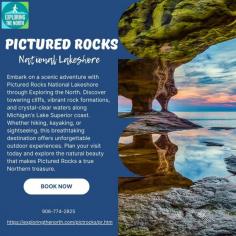 Embark on a scenic adventure with Pictured Rocks National Lakeshore through Exploring the North! Discover towering cliffs, crystal-clear waters, and breathtaking trails along Lake Superior. Perfect for kayaking, hiking, and capturing nature’s beauty. Whether you're a thrill-seeker or a peaceful explorer, this destination offers unforgettable outdoor experiences.

Call us - 906-774-2825

Visit - https://exploringthenorth.com/pictrocks/pr.html
