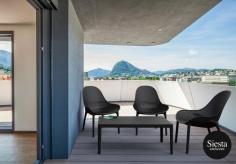 FL Sky 4 Piece Outdoor Lounge Setting with Coffee Table

Product Features
Suitable for light commercial use only
5 year structural warranty
Dimensions: Coffee Table – 1000W x 600D x 400H; Chair – 600W x 710D x 830H x 380 Seat Height
Made in Europe
Seating Weight Limit (SWL): 150 Kg
Stocked in: Black, Anthracite, Red, White, Mango & Taupe
Suitable for indoor and outdoor use
Minor assembly required for Table; Chair is fully assembled
The Sky Lounge Table and Chair are produced with polypropylene reinforced with glass fiber obtained by means of the latest generation of air moulding technology
Unit Weight: Table – 7.3kg; Chair – 5.2 kg
Weather resistant, UV Stabilised – Will not fade under direct sunlight. Furnlink warrant excessive fading in a given period, refer to product warranties
Produced in accordance with ISO 14001:2015 Environmental Management System Certification
Package Includes
Sky Lounge Chair by Siesta x 3
Sky Lounge Coffee Table by Siesta x1