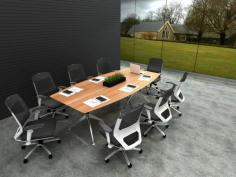 GP Potenza 2 Leg Boardroom Table

Product Features
1 Piece high quality melamine top
Matt finish
Stylish shark-nose edging
Aluminium Feet
Seating capacity – 8-10 people
Dimension: 2400 x 1200 x 750mm
Warranty – 3 Years