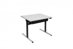 DD T-Leg Student Desk

Features

Dimension: 600W x 600D cm
18mm Melamine Rectangle Top
Tech Height Adjustable 7 Levels with Allen Key
Anti Scratch Zinc-Coated Steel Legs
1 Plastic Storage Tub with 2 Rubber Stop
Australian Made
Manufacture lead time 20-25 Business Days
50 colours for the table top, refer to the colour swatch
Table warranty: 5 years; Frame warranty: 3 years

