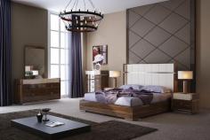 TB822 BEDROOM SUITE WITH STORAGE

Contemporary style bedroom suite. Mattress not included.

Price displayed is for Queen size bed frame
