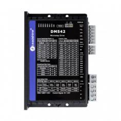 A stepper motor driver is a device that converts an electrical pulse signal into a drive current signal, which is mainly used to control the angular displacement, speed and position of a stepper motor. The stepper motor driver receives the pulse signal from the controller and converts it into a drive current signal to control the operation of the stepper motor.