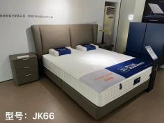 JK66 KING SIZE LEATHER BED WITH 2 BED SIDE TABLES

King Size Leather Bed with 2 Bedside Tables.

Model: JK66