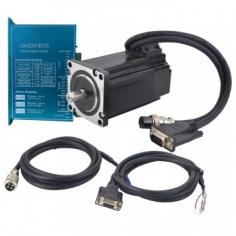 A closed loop stepper motor is a stepper motor system that incorporates a feedback mechanism, typically an encoder, to monitor its position and correct for any deviations from the intended movement. This feedback allows the motor to operate more reliably and accurately than traditional open-loop stepper motors, especially under varying loads or at high speeds. 