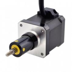 A linear stepper motor, also known as a linear stepper actuator, is a device that converts rotational motion from a stepper motor into linear motion. It's a type of electric motor designed to move in a straight line, unlike traditional rotary stepper motors which rotate.