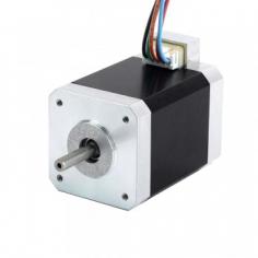 A hybrid stepper motor is a type of electric motor that combines the features of both permanent magnet (PM) and variable reluctance (VR) stepper motors. It achieves precise, step-by-step rotational movement by converting electrical pulses into angular displacement.