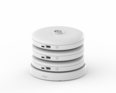 Freedom Portable Charger with Base

Freedom is a portable charging system featuring stackable power banks, each equipped with USB-C & A fast-charging. Designed with enterprise in mind, Freedom keeps you powered up while operating off-site or in collaborative environments without fixed outlets. Upon returning to the stackable charging base, Freedom recharges wirelessly, ready for use the next day.

Features
Each power bank features a large 18,900mAh capacity
60W/18W via USB-C and USB-A ports respectively
Recharges via wireless charging base
Charger Base can be purchased separately
Product Contains
1 Charging Base, 1x Power Supply and 3x 78W USB-C/A Power Banks