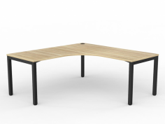 OL Axis Single 90° Corner Desk – Oak Top
Melamine Worktop – 25 mm E0 grade substrate finished in studio white with matching 2 mm ABS edge
80 mm height adjustment in each foot
Arctic black or white powdercoat finished frame
Multiple rail positions on each frame
Worktop height 715 mm
50mm x 50mm frame and 50mm x 25mm rail with black or white powder coated
Tried, tested and used in thousands of offices globally
Flat Pack, Assembly is required
2mm steel for extra strength and stability
ISO9001 Quality Assurance Certificate
ISO14001 Environmental Certificate
GECA Certified
Warranty: 10 Years