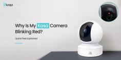 If your Kasa camera blinking red, it indicates a connection issue, meaning the camera is either offline or has failed to connect to the Wi-Fi. This can happen due to an unstable internet connection, a recent network name or password change, or a weak Wi-Fi signal. To resolve this, you should check your router, ensure the camera is within range, and try a power cycle.
