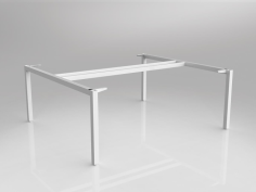 OL Axis Double Sided 2-User Workspace Frame
Layout Type – 2 staff back to back
Suits Worktop Size – 1800mm
Powdercoated frame
Frame Type – Fixed height
Axis Shared Double sided Straight line Desk layout to suit 2 worktops of 1800mm x 750mm
80mm height adjustment in each foot
Worktop Height – 720mm
Warranty 10 Years
Flatpack – Easy to assamble