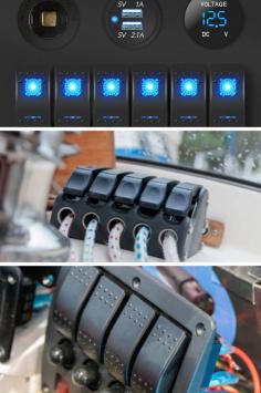 Upgrade your marine or caravan setup with Waterproof Switch Panels designed to withstand harsh outdoor environments. These panels ensure reliable control of your electrical systems while offering protection against water, dust, and corrosion. Perfect for boats, caravans, and RVs, they provide durability and safety without compromising on sleek design. Whether you’re managing lights, pumps, or accessories, waterproof switch panels guarantee long-lasting performance even in challenging weather conditions. Explore premium-quality options at LEDAdvantage and enjoy peace of mind on every adventure. Built tough for outdoor use, these panels are the ultimate solution for safe and efficient power management.