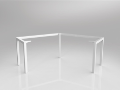 OL Axis 120° Corner Workstation Frame
Layout Type – Individual
Suits Worktop Size – 1200 x 1200mm 120°
50mm x 50mm frame with 50mm x 25mm rails
Finish: Powder coat
Frame Type: Fixed height
Hight adjustable leveller feet up to 10cm
Worktop Height – 720mm
Warranty 10 Years