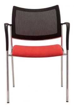 GP Element Upholstered Fabric Seat with Arms & Mesh Back
Dimension: 505 x 565 x 820
Mesh back
Upholstered fabric seat
Chrome frame
With arms
Stackable Max. 5pcs
Optional tablet available ($60 to be added)
Weight Capacity: 105kg
Warrenty: 3 Years