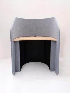 DD Sonik Hub – Curved
Sonik Curved Hub Booth
900W x 865D x 1200H / 25mm Thick Top
Desk Height: 725H
Colours Available: Mid Grey
