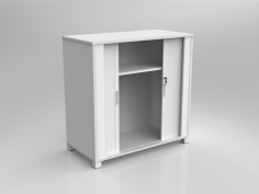 OL Axis Tambour Storage Cabinet 900mm Height
900mm high x 900mm wide x 450mm deep
25mm top and base
18mm carcase
Flush joined construction
Carcase & doors in Studio White
Gang locking
2 x 18mm adjustable shelves
Set on powder-coated steel feet
Warranty of 3 to 12 years