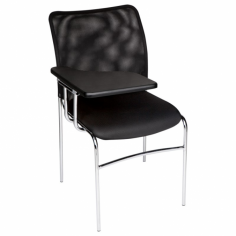 MA Martin Chrome Leg Stackable Meshback Lecture Chair
Stackable fully welded steel frame in chrome finish
4 leg based chair
Mesh back for added style, breathability and support
Dimensions(mm) : 850H x 490(550 with tablet arm)W x 605D
Weight : 8.5kg
Weight Capacity : 110kg
Origin : China
Warranty : 3 Year