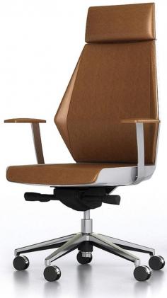 GP Evolution Executive Leather Chair
Dimension: 730 x 650 x 1210-1310
Tan leather seat & back
White PVC back shell
Synchronised-tilting mechanism & position lock
Seat height adjustment
Aluminium base
Weight Capacity: 120kg
Warrenty: 3 Years