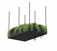 DD Ceiling Hanging Planter-P.O.A
Frame Finish: Powder-coated
Installation By Qualified Builder
Not Suitable for Real Plants
Perforated Base
Australian Made
Warranty: 3 years