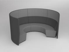 OL Motion Arc 4 Mid Settings with 1400mm height walls
The option of additional screens to enclose the space and provide a high level of privacy for workers
Motion Arc settings provide space for people to collaborate together
Includes 4x Motion Loop Curved 60° Outer Back and 1400mm walls
ISO9001 Quality Assurance Certificate
ISO14001 Environmental Certificate
Fabric Qty based on 1500mm wide
Outside Fabric: 14.6m
Inside Fabric: 15.4m
Warranty: 10 Years
