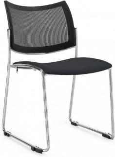 GP Element Chair with Upholstered Seat & Mesh Back
Dimension: 505 x 565 x 820
Sled Base
Mesh back
Upholstered fabric seat
Chrome frame
Without arms
Stackable Max. 5pcs
Weight Capacity: 105kg
Colour – Black
Warrenty: 3 Years