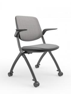 OL Logic Training Chair with Castors and Arms
Versitile nestable and stackable chair in one
Flip seat allows “nesting of chairs” giving space saving of 75%
Backrest and seat in high performance, breathable mesh fabric for ultimate comfort when seated for long periods
Seat fabric in Black “breathe” fabric with 40,000 Martindale rubtest certification
Large 50mm castors for ease of movement at a conference or training session
Armrests able to flip out of the way when not in use
Upgrade to include a foldable table for use with tablets, labtops, notbooks or as a writing surface
A4 tablet arm is foldable to allow nesting, and free movement when not in use
Ideal for training rooms, confrences, classrooms, and healthcare
10 Years Warranty
Flatpack, assembly required
BIFMA Certified