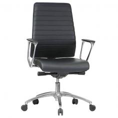 ST Enzo Leather Upholstered Low Back Executive Chair
Adjustable seat height
Adjustable seat and back angle
Adjustable seat depth (seat slider)
Adjustable weight tension
Fixed aluminium arms
Ribbed back
Synchron mechanism with 3 locking positions
700mm aluminium base
Available in black leather only
Suitable for indoor use only
3 year warranty
Weight limit is 120kg