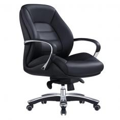 ST Magnum Low Back Leather Executive Chair
Adjustable seat height
Adjustable seat and back angle
Adjustable weight tension
Fixed aluminium arms
Moulded seat and back foam
Knee tilt mechanism with 3 locking positions
700mm aluminium base
Extremely comfortable
Available in black leather only
Suitable for indoor use only
5 year warranty
Weight limit is 120kg