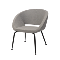 RL Opal Tub Chair
Iron Rack inner back and seat with moulded foam
Robust black Powdercoat steel frame
Colour: Light Grey
Adjustable feet
Up to 120kg weight rating
Overall Size: 690mm W x 660mm D x 750mm H
Warranty : 10 years