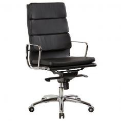 ST Flash High Back Leather Upholstered Executive Chair
Adjustable seat height
Adjustable seat and back angle
Adjustable weight tension
Fixed arms
Knee tilt mechanism with 3 locking positions
700mm aluminium base
Aluminium frame
Available in black leather only
Minor assembly required
Suitable for indoor use only
5 year warranty
Weight limit is 120kg