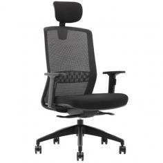 ST Bolt Mesh Back Executive Chair
Adjustable seat height
Adjustable seat and back angle
 Adjustable seat depth (seat slider)
Adjustable lumbar support
Adjustable arms
Auto weight tensioning
Optional adjustable headrest
Synchron mechanism with 3 locking positions
670mm black nylon 5 star base
Available in black only
Suitable for indoor use only
4 year warranty
Weight limit is 120kg