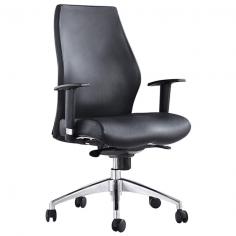 ST Ohio Low Back PU Leather Executive Chair
Adjustable seat height
Adjustable seat and back angle
Adjustable weight tension
Adjustable chrome arms
Moulded back foam
Saddle seat
Synchron mechanism with 3 locking positions
700mm aluminium base
Available in black PU only
Minor assembly required
Suitable for indoor use only
5 year warranty
Weight limit is 130kg