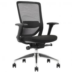 ST Baxter Mesh Back Executive Chair
Adjustable seat height
Adjustable seat and back angle
Adjustable seat depth (seat slider)
Adjustable weight tension
Adjustable lumbar
Adjustable arms
Synchron mechanism with 3 locking positions
 700mm aluminium base
Available in black only
Minor assembly required
Suitable for indoor use only
5 year warranty
Weight limit is 130kg