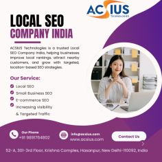 ACSIUS is recognized for providing solutions for the best local search engine in India, helping businesses connect with nearby customers and grow their local presence. Our advanced digital strategies, local SEO expertise, and smart search technologies ensure higher visibility for businesses in local results. ACSIUS focuses on accuracy, performance, and user experience to help brands reach the right audience quickly and effectively.