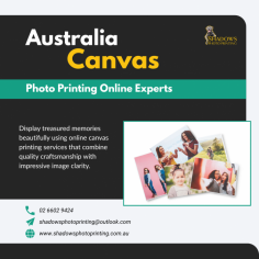 Are you looking for Australia Canvas Photo Printing Online Experts? Shadows Photo Printing transforms your favorite photographs into stunning canvas displays with exceptional print quality and vibrant colors. Our easy online ordering process makes preserving memories simple and convenient. Create personalized wall art that adds warmth, style, and character to any home or office space across Australia today.