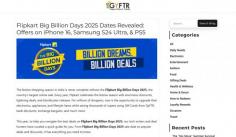 Explore Flipkart Big Billion Sale Offers & Discounts
Flipkart Big Billion Sale is one of the most anticipated online shopping events, offering massive discounts on smartphones, electronics, fashion, home appliances, and more. Shoppers can enjoy exclusive bank offers, cashback deals, and limited-time promotions on top brands. Perfect for festive shopping and budget-friendly purchases, the Flipkart Big Billion Sale helps customers maximize savings while enjoying a seamless online shopping experience.
