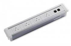 CM Centra In-Desk Unit with 4 GPO With Rotating Cover & 2 Data Provision
Centra Series modular design allows any configuration of services, making it an ideal solution for workstations, meeting and conference tables, collaborative and public spaces, as well as vertical surfaces including screens, walls or soft furniture.
Product Features
Innovative rotating outlet covers recess cleanly on the table surface.
Quick and easy to install.
Auto-clamping paddles enable easy top-side installation.
Lead Time: 15 to 20 business days