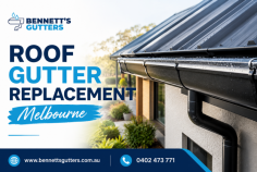 Bennett's Gutters provides professional Roof Gutter Replacement in Melbourne for residential and commercial properties. Our licensed roof plumbers specialise in gutter repairs, leak detection, rusted gutter restoration, fascia repairs, downpipe replacement, and complete gutter maintenance using premium Australian-made materials. We deliver reliable, long-lasting solutions that improve drainage, help prevent water damage, and protect your property with trusted local expertise across Melbourne.