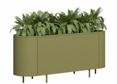 DD Baye Planter Divider
No Storage
Curved Ends
Contrast Panel
Best Match Powdercoat Leg Colour
Suits Artificial Plants
Plants sold separately for the price of @106 each
Accommodates Real Plants
Colour Shown: Olivine
Available in 55 colours, refer to the colour swatch
Fully Assembled.
Warranty: 5 Years
Standard Lead Time: 20-25 Business days