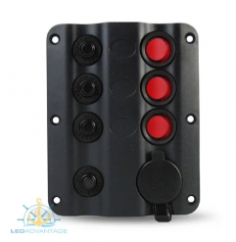 A well-organised electrical system is essential for improving safety, efficiency, and convenience in any vehicle or marine setup. Modern switch panels are designed to provide reliable control over multiple electrical accessories while maintaining a clean and professional appearance. Premium components also ensure dependable performance in demanding environments. Switch Panels simplify the management of lights, pumps, fans, and other powered equipment, making them a practical solution for boats, caravans, four-wheel drives, and touring vehicles.Built with durable materials and advanced engineering, quality switch panels are designed to withstand vibration, moisture, and regular use. Many models include illuminated switches, integrated circuit protection, and clearly labelled controls, allowing users to operate electrical systems with confidence. Their compact design helps reduce wiring clutter while creating a tidy and efficient installation that suits a wide range of applications.