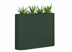 DD Ohla Planter Divider
Platter in Planter 18mm Construction
Colour Shown: Moroccan Clay, Topiary and Otway
Curved Ends
Allowance for Artificial Plants
No Storage
Australian Made
Warranty: 5 years
Lead Time: 20-25 Business days
55 colours to choose from, refer to the colour swatch
Plants are sold separately for the price of $116 each. Please inquire us.