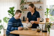 Build Real Independence with Supported Independent Living in Melbourne
Living with a disability often means choosing between independence and the level of support needed to stay safe day to day. Many people with disabilities want their own space and the ability to make their own decisions, but tasks like cooking, budgeting, or personal care can be genuinely difficult to manage without consistent assistance, leaving families unsure how to balance freedom with safety.
Supported Independent Livingoptions in Melbourne solve this by placing trained support workers on-site, either in shared housing or within a participant's own home, available around the clock. This model lets participants build daily living skills, manage their own household, and stay connected to their community, while support remains close by for the moments it's genuinely needed, from overnight assistance to help during an illness or emergency.
Life Care Solutions delivers this support across Melbourne, with staff trained in personal care, household management, and emergency response, working from individually tailored plans rather than a one-size-fits-all routine. Participants keep their independence while having a reliable team nearby whenever support is required.
Get in touch withLife Care Solutions to find an SIL arrangement suited to your goals.