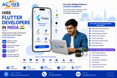 ACSIUS is a trusted Flutter App Development Company, delivering high-performance, cross-platform mobile applications for Android and iOS using a single codebase. Our experienced Flutter developers create fast, scalable, and visually engaging apps with seamless functionality, intuitive UI/UX, and robust performance. From MVP development to enterprise-grade applications, we provide end-to-end Flutter solutions that accelerate time-to-market and support long-term business growth.